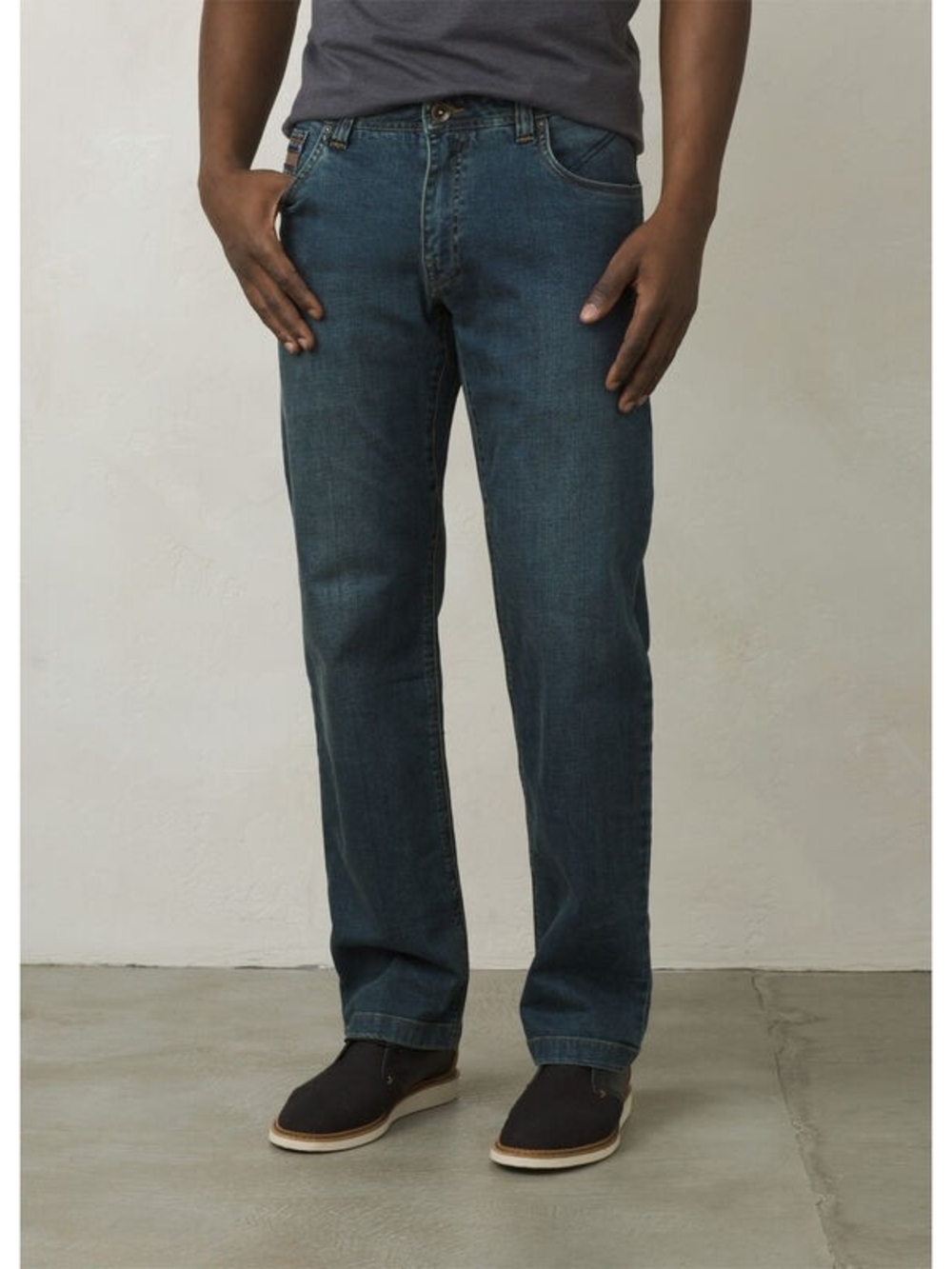 PrAna Men's Axiom Jean-Antique Stone Wash